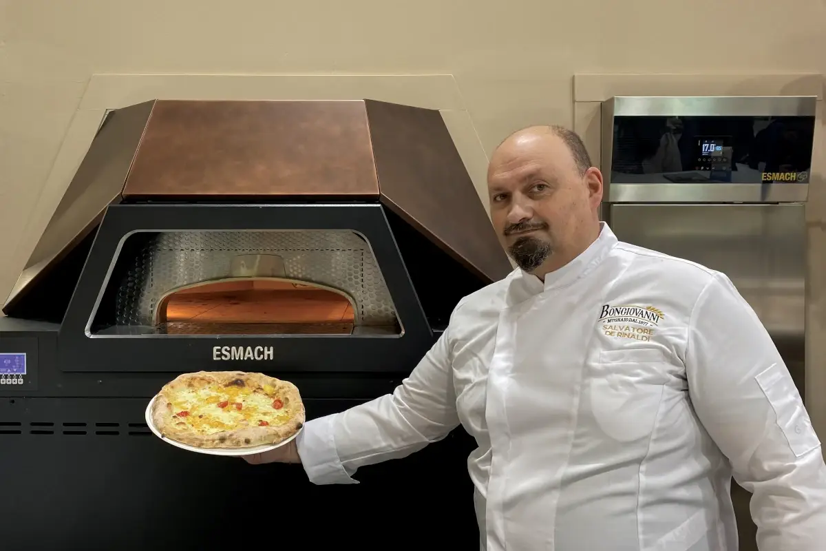 Salvatore De Rinaldi&nbsp; Le Olimpiadi della Pizza scelgono Esmach come partner tecnico ufficiale