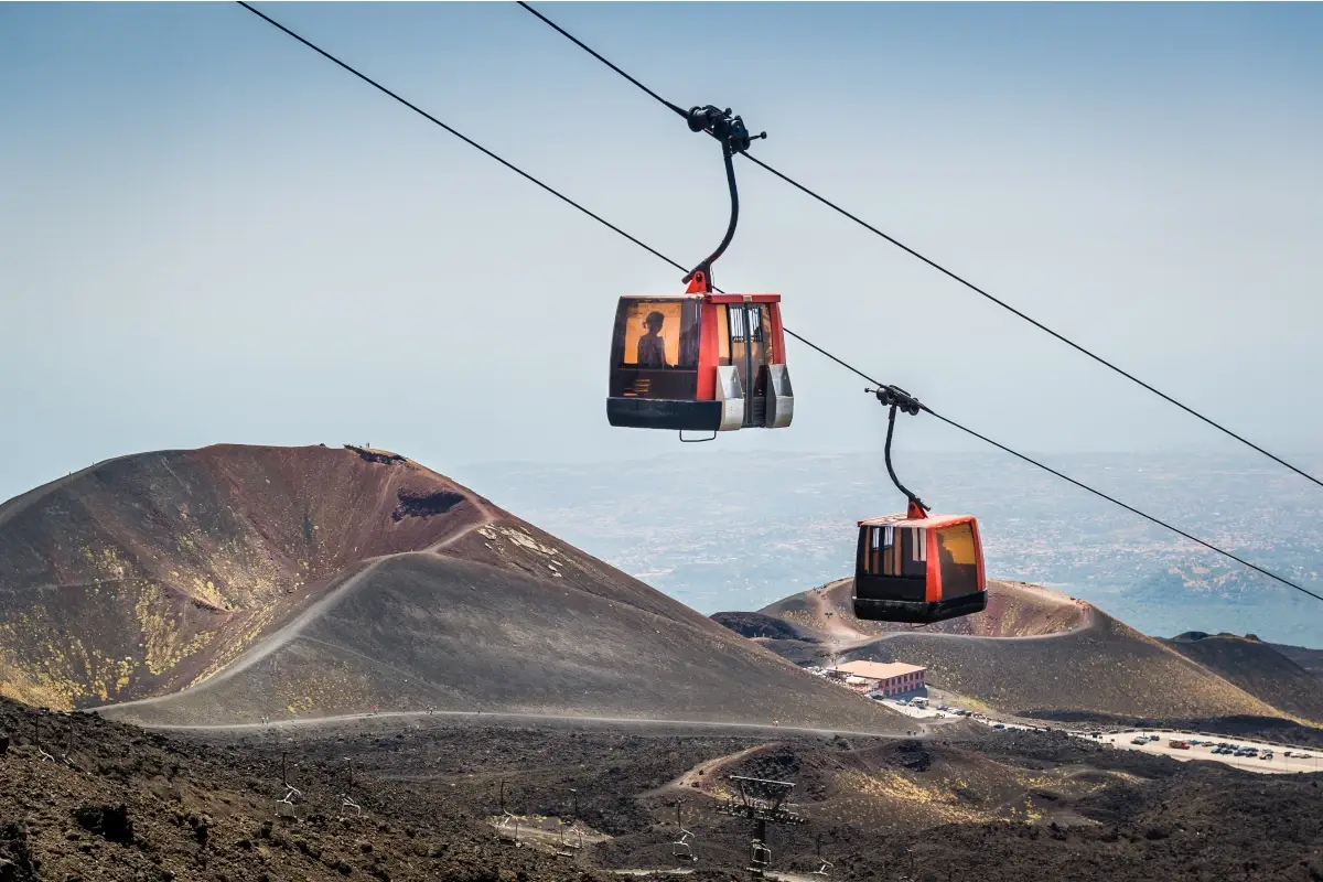 La funivia dell'Etna Il fascino nascosto dell&rsquo;Etna in autunno