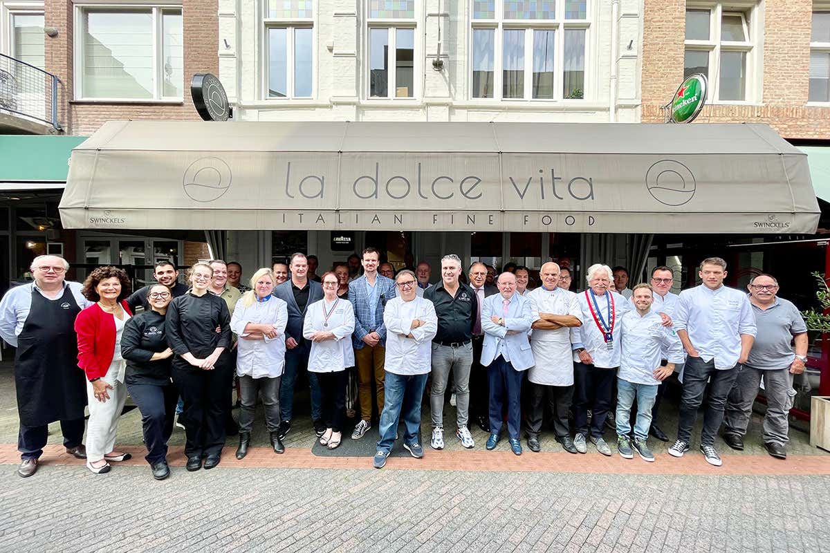 L'evento si &egrave; svolto al ristorante La Dolce Vita di Eindhoven La cucina italiana piace agli olandesi: successo per l&rsquo;evento firmato Euro-Toques