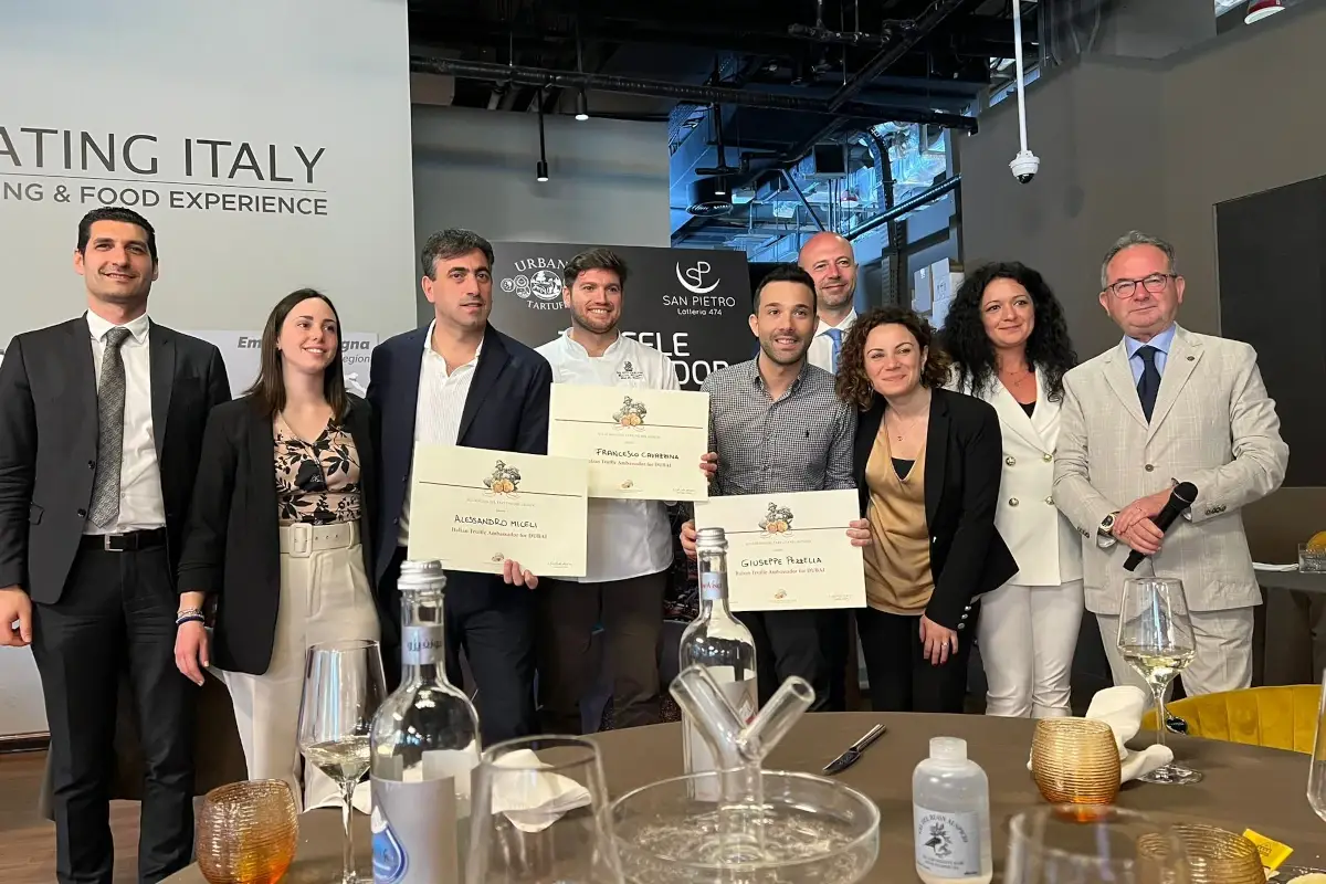 Non si è spento il grande eco delle giornate del tartufo e del Grana Padano ad Expo Dubai