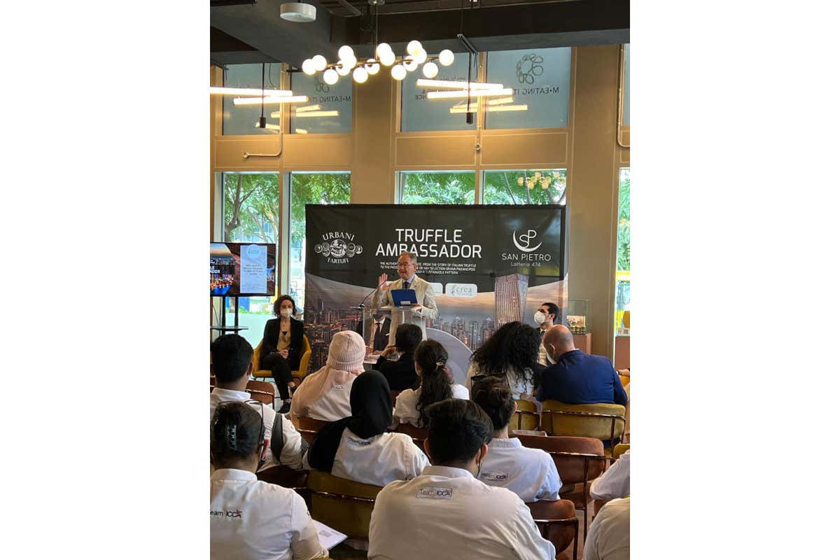 Accademia del tartufo nel mondo laurea i nuovi Chef Ambassador per Dubai.