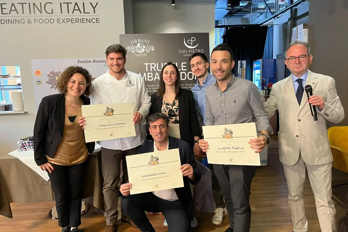 Non si è spento il grande eco delle giornate del tartufo e del Grana Padano ad Expo Dubai