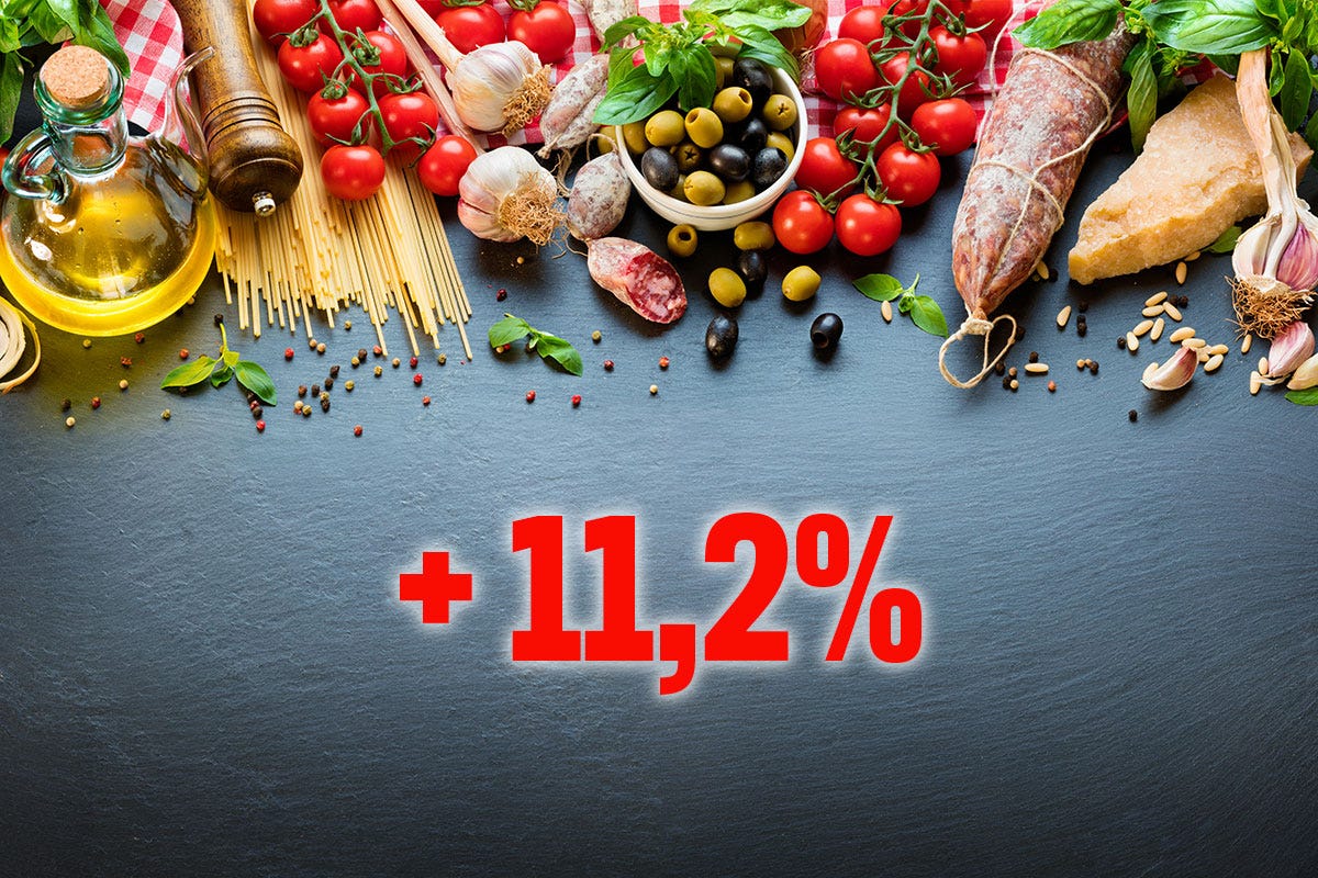 Un nuovo balzo dell'export dell'agroalimentare italiano