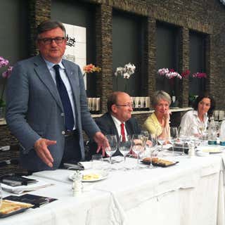 Da sinistra: Fabio Contato, Dominique Pierre, Julie Campos e Claire Yvenreau