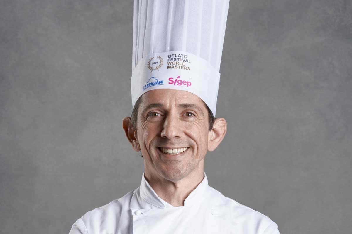 Fabio Forghieri della Gelateria dei Principi di Correggio (RE)  A Bologna si decide il gusto di gelato migliore al mondo, 33 quelli in gara