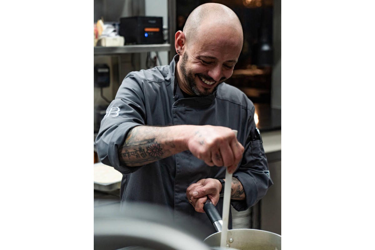 Fabio Carotenuto è il resident chef del ristorante Da Berti Da Berti a Milano la seconda vita un ristorante nel segno della tradizione
