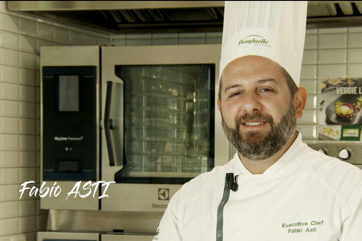 , Fabio Asti, chef executive di Bonduelle Food Service  Greenology, quattro consigli dello chef Fabio Asti per appagare appettito e gusto