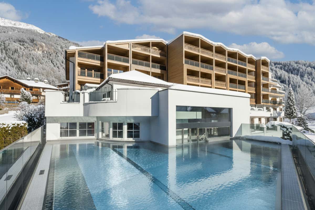 L'esterno del rinnovato Falkensteiner Hotel Falkensteinerhof