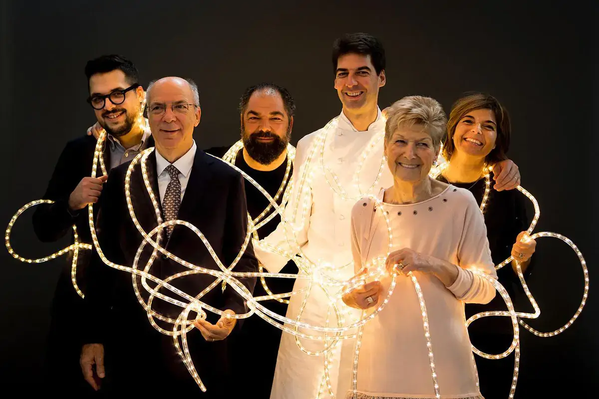 La famiglia Alajmo (Fonte: Facebook) Alajmo e Palladio Holding di nuovo insieme per i progetti post-Covid