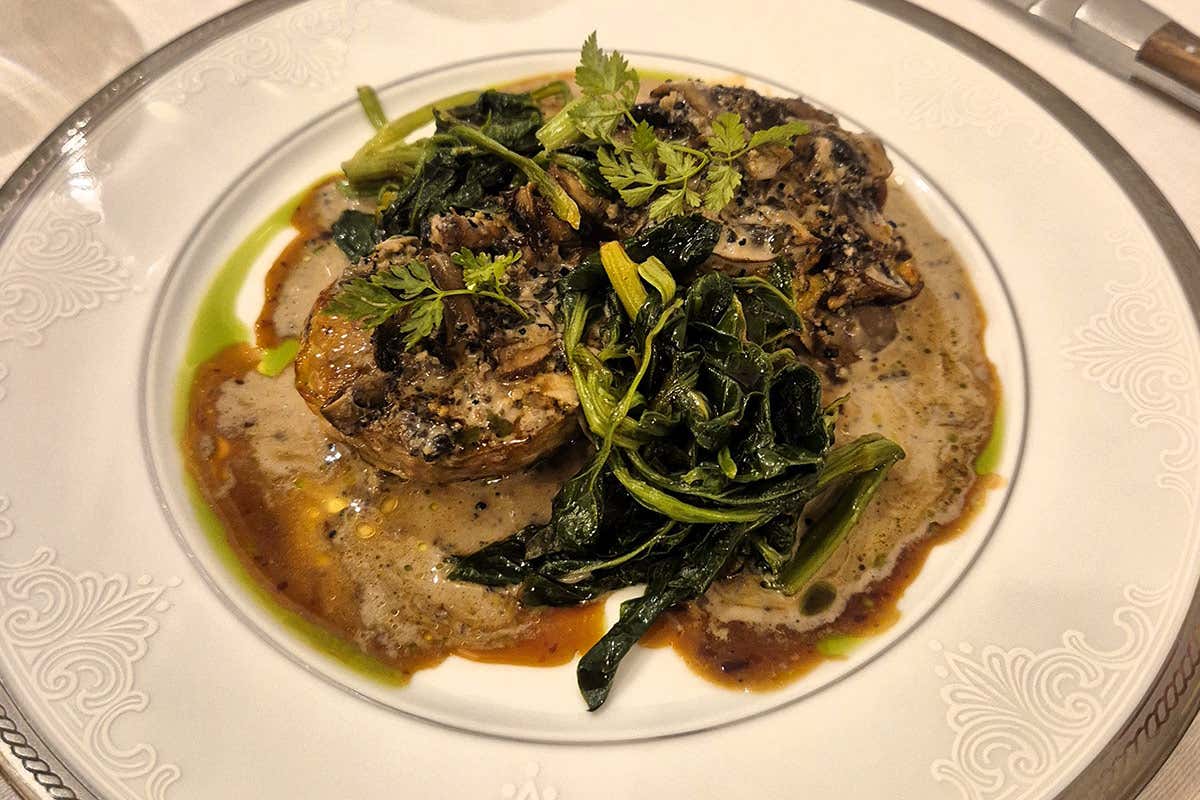 Faraona ripiena, funghi e tartufo - Al Callianino