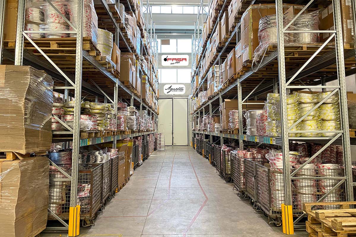 Magazzino Fasa Pentole, nuova sede e sempre pi&ugrave; attenzione alla logistica