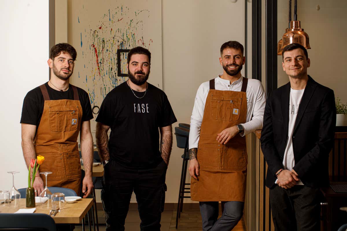 Si alza il sipario su Fase, cucina spontanea a Roma Si alza il sipario su Fase, cucina spontanea a Roma