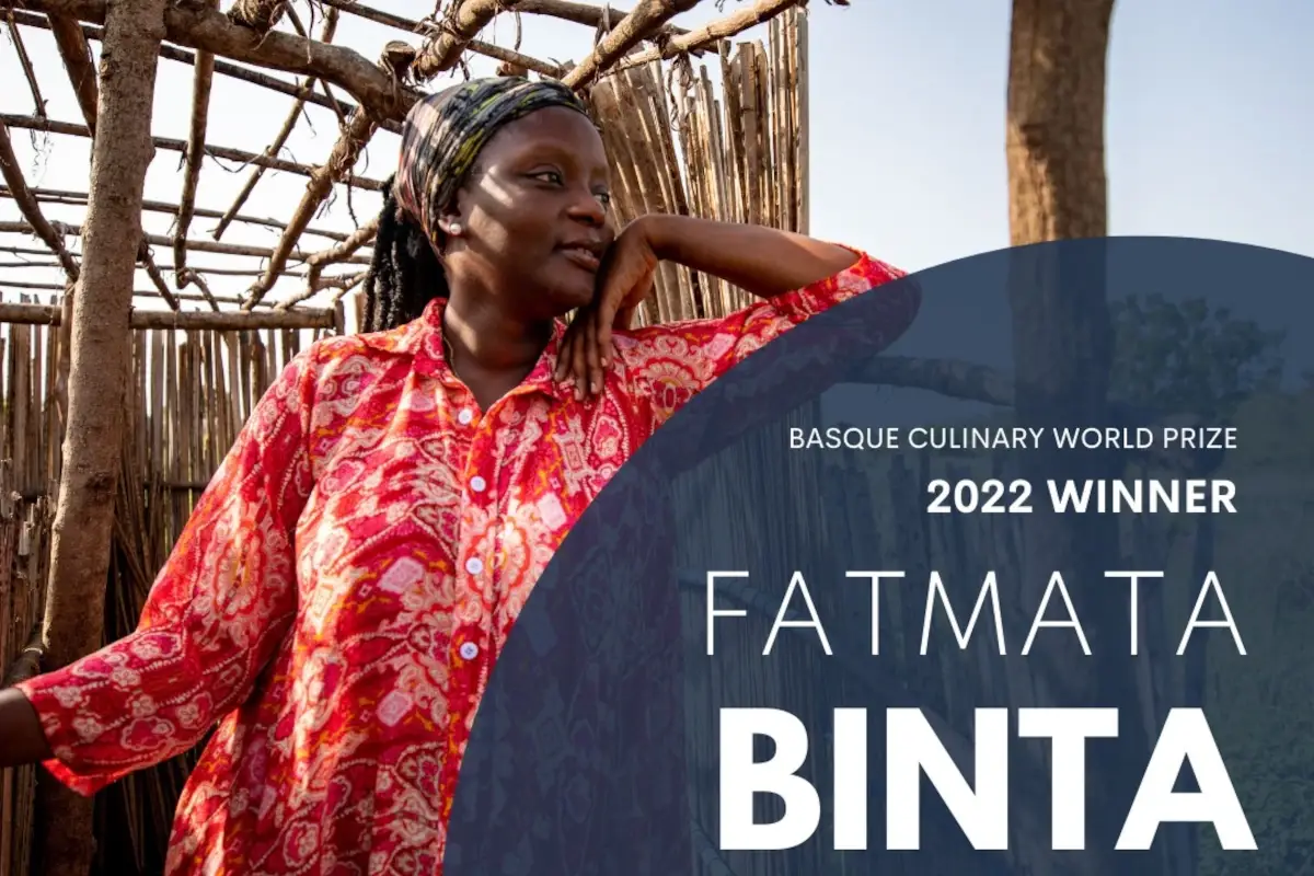 &Egrave; Fatmata Binta la vincitrice del Basque Culinary World Prize 2022