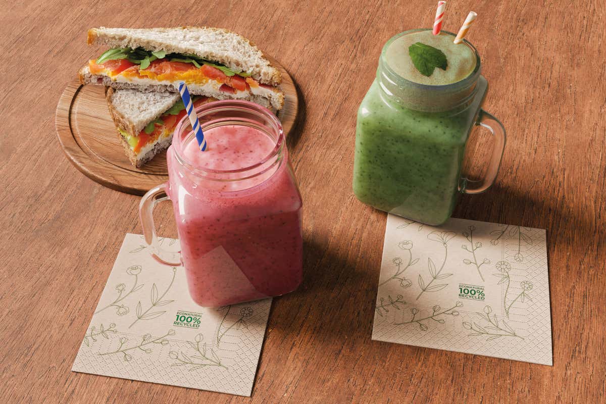 Soluzioni di tovagliato monouso ecosostenibile per la ristorazione green Soluzioni di tovagliato monouso ecosostenibile per la ristorazione green