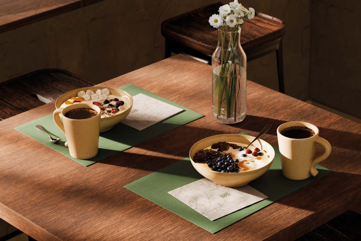 Soluzioni di tovagliato monouso ecosostenibile per la ristorazione green Soluzioni di tovagliato monouso ecosostenibile per la ristorazione green