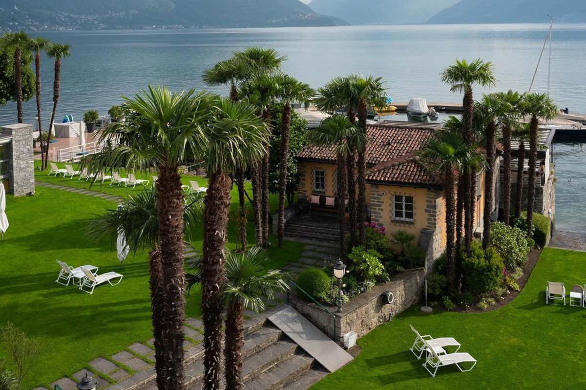 Un resort balneare in Svizzera? Ad Ascona tra spiaggia privata e sport acquatici