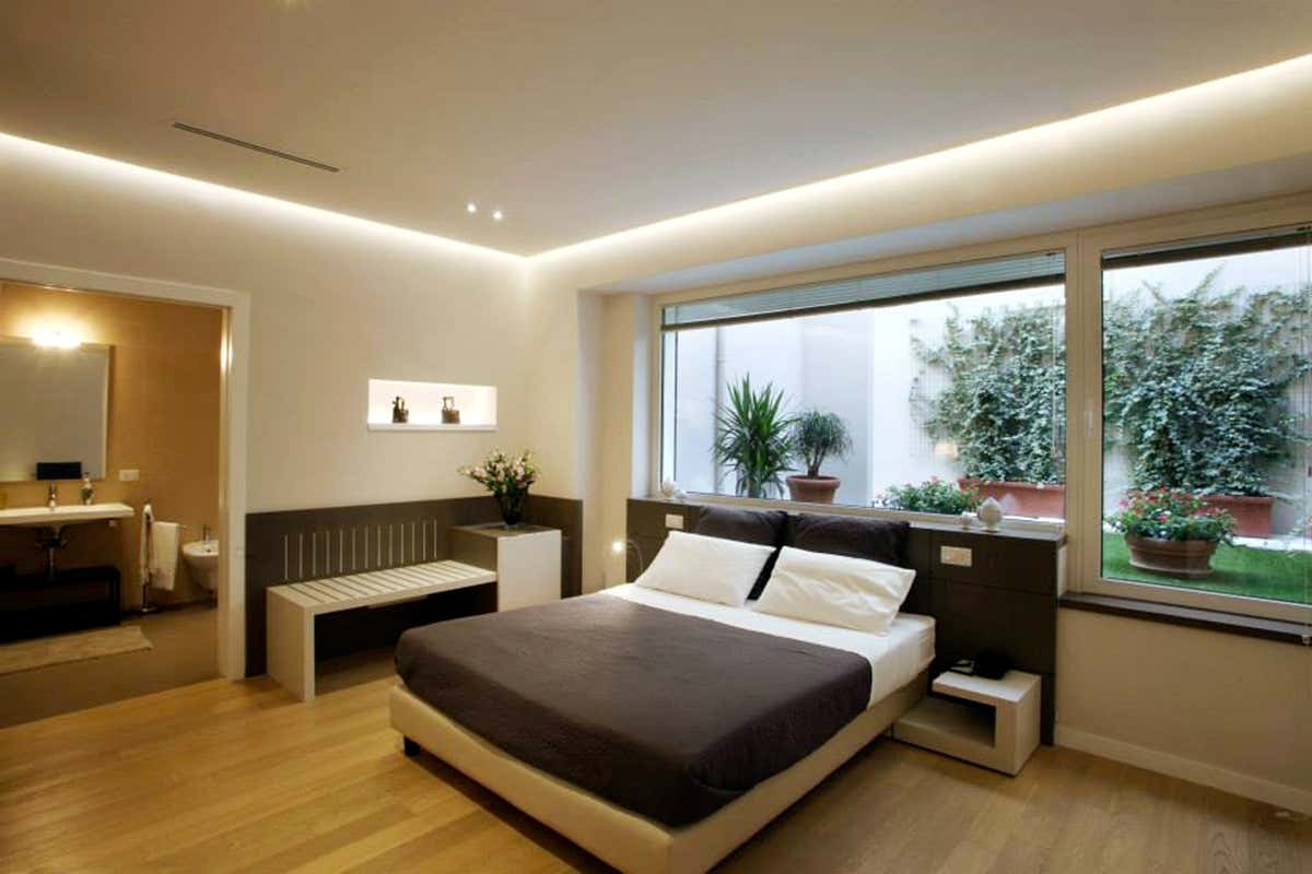 Uno dei mini loft di Foresteria Pellegrino