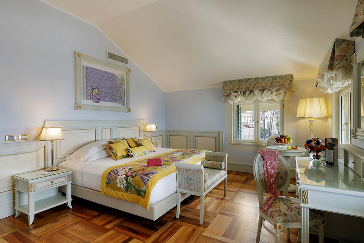 La camera Prestige dell'Hotel De Paris