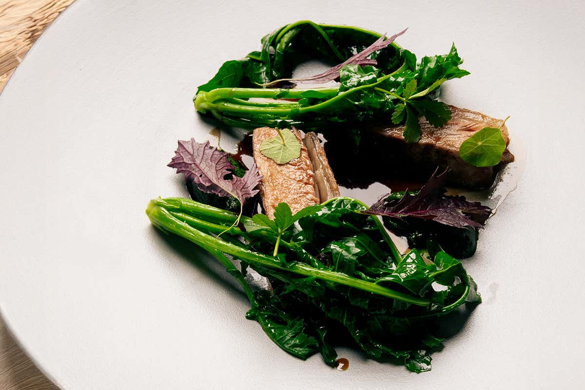 Il ristorante dove l’orto di famiglia detta il ritmo della cucina