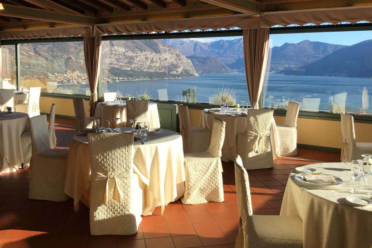 Mirabella Restaurant, fine dining con vista sul lago