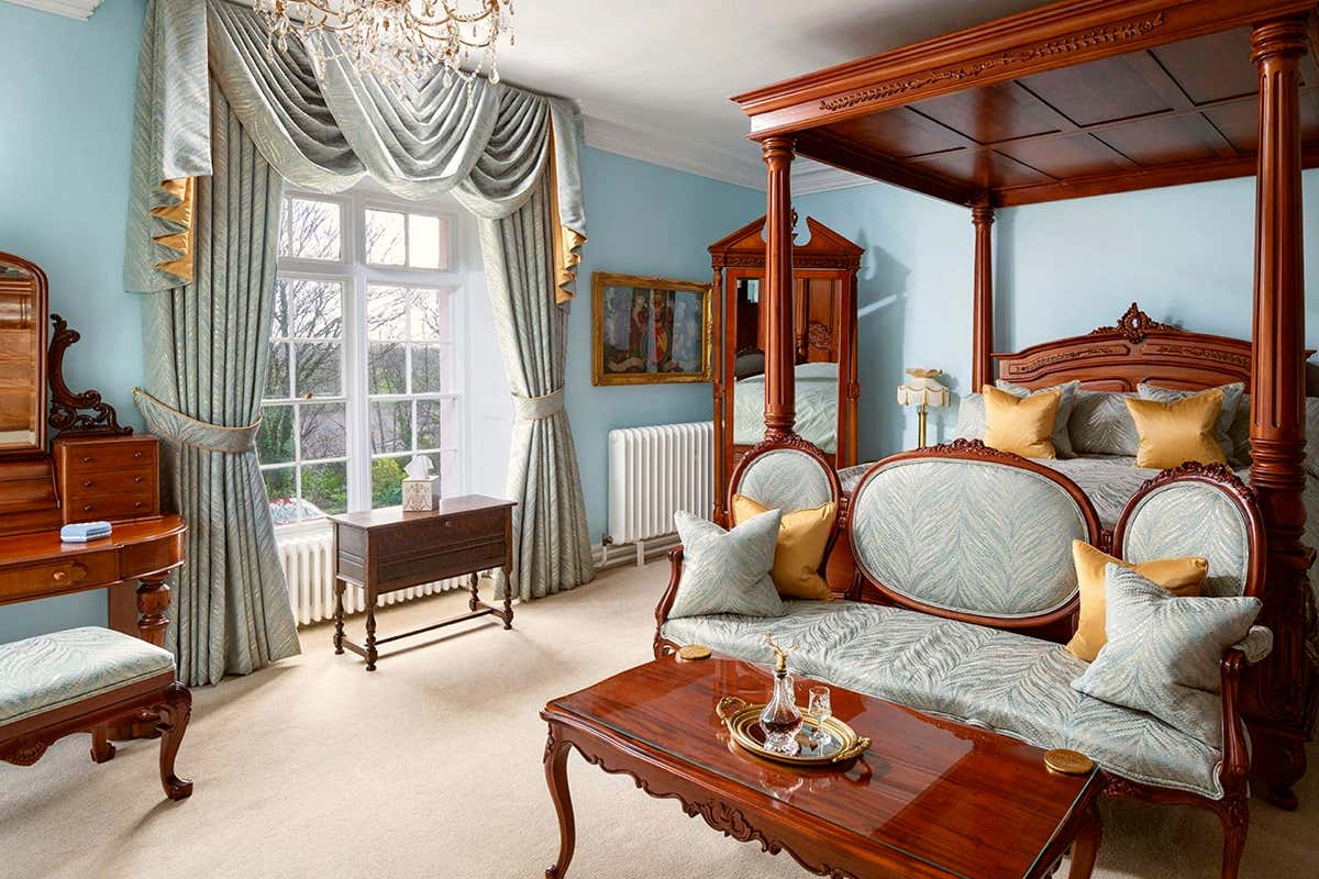 Una delle stanze del Plas Dinas Country House