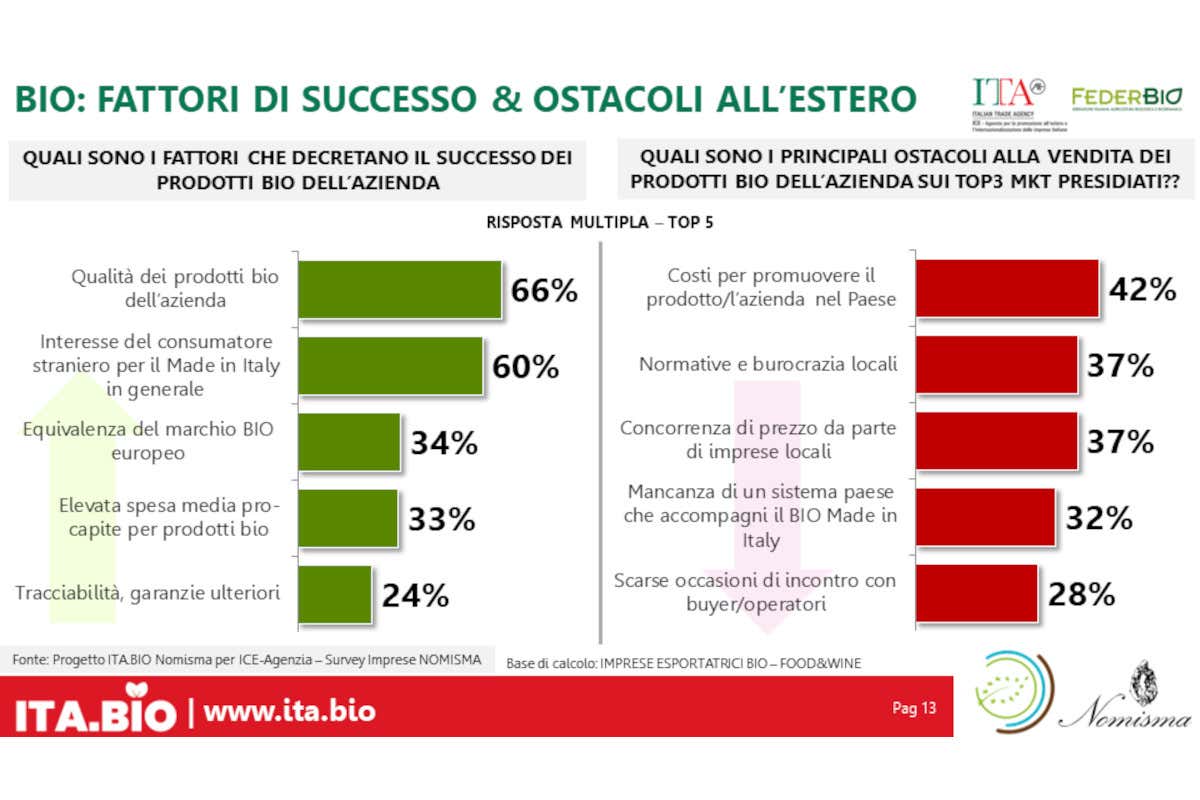 Biologico made in Italy: l'export vale 3,4 miliardi. E il vino gioca un ruolo centrale