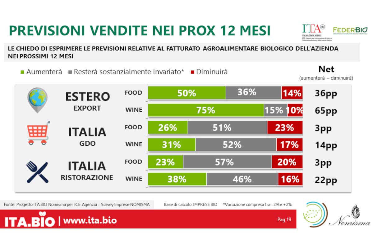 Biologico made in Italy: l'export vale 3,4 miliardi. E il vino gioca un ruolo centrale