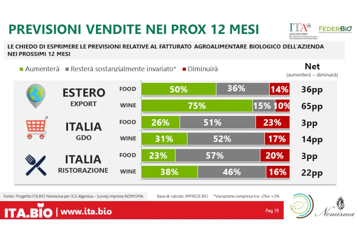 Biologico made in Italy: l'export vale 3,4 miliardi. E il vino gioca un ruolo centrale