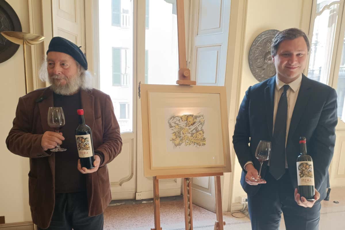 Vino e progetto artistico: ecco “Fedra” di Fattoria di Grignano