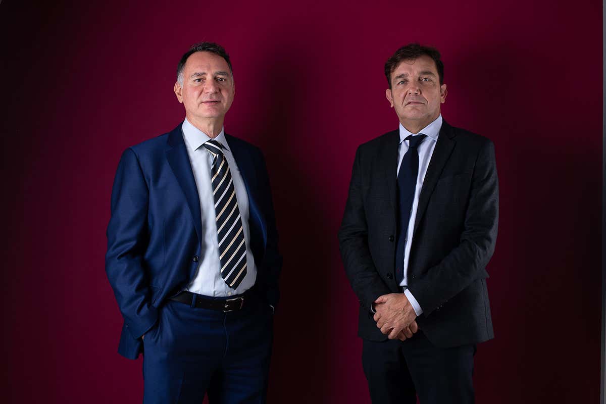 SimonPietro Felice e Carlo Dalmonte Caviro: a Verona il vino ha ripreso il posto che gli spetta