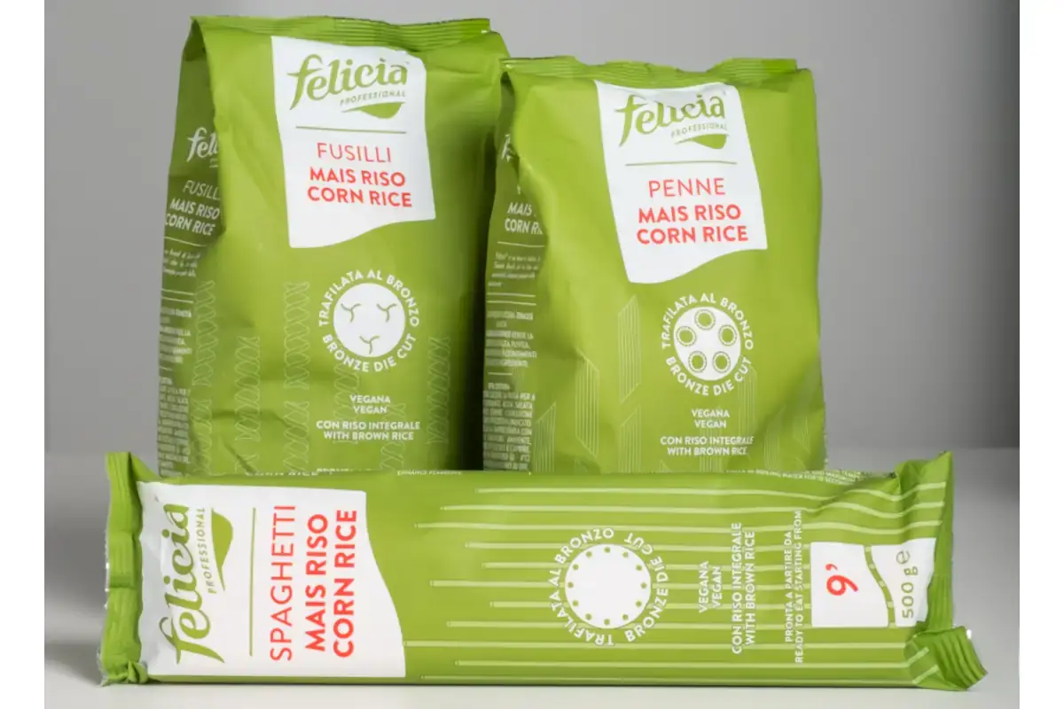 Felicia, entra nel mercato horeca con tre linee di pasta dedicate