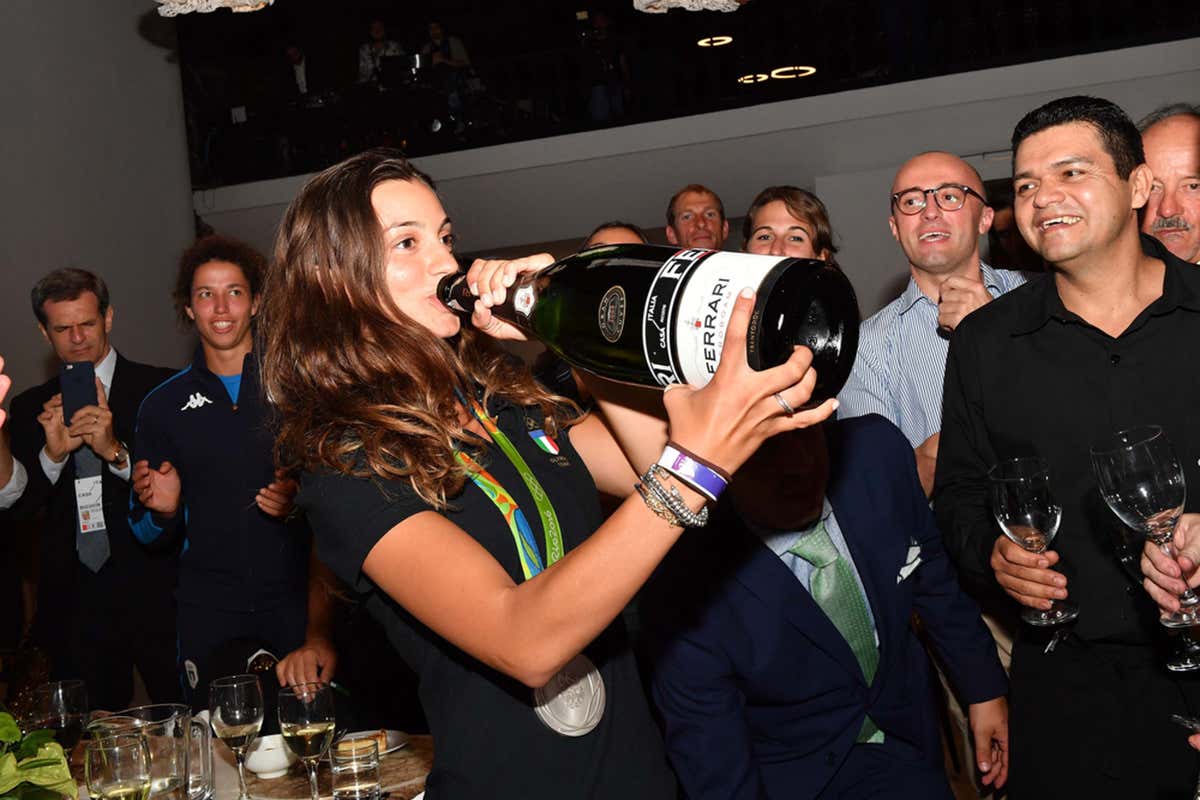 Rossella Fiamingo a Rio 2016 Olimpiadi, occasione per gli sponsor. Brindisi speciale per i nostri medagliati Rossella Fiamingo a Rio 2016 Olimpiadi, occasione per gli sponsor. Brindisi speciale per i nostri medagliati