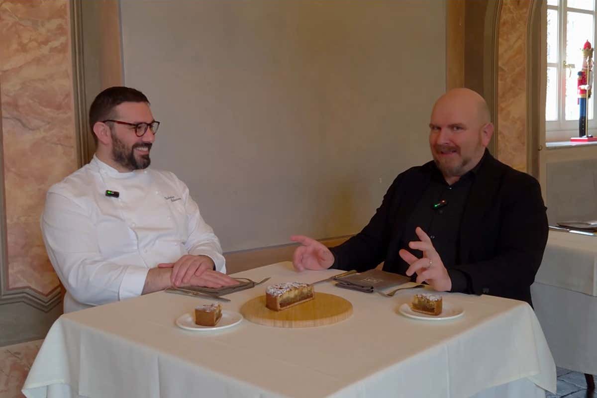 Un tè semi-ossidato si abbina alla Crostata di mele e nocciole km0 delle langhe