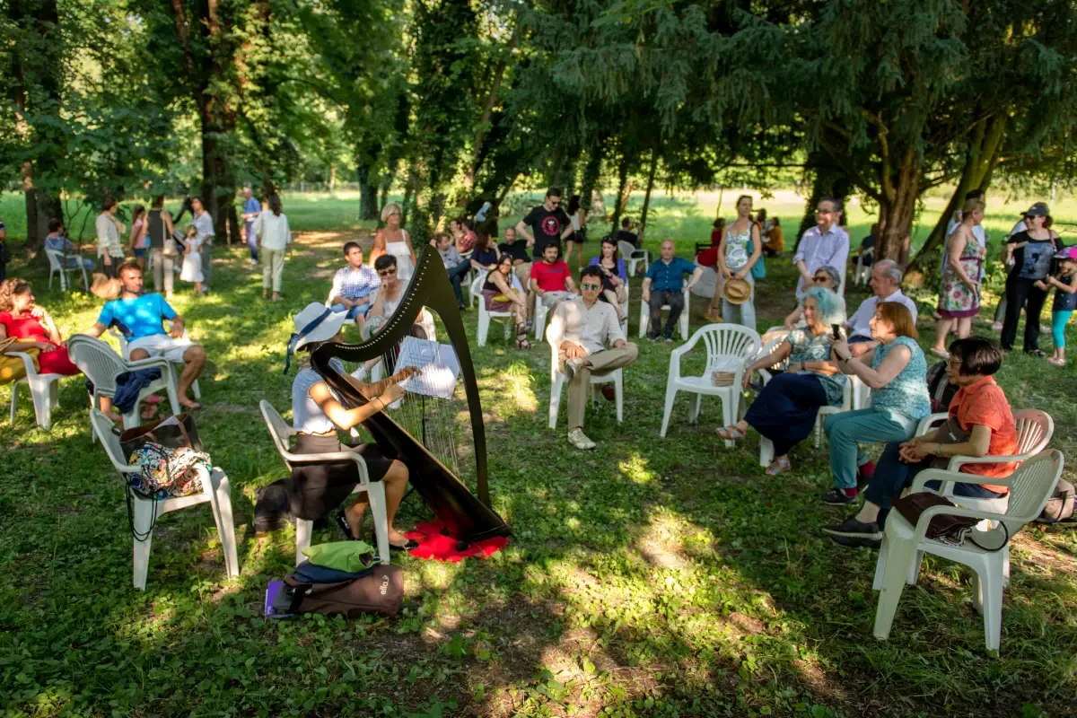 Il Festival della Lentezza (foto Pierangela Flisi) La Reggia di Colorno apre le porte al Festival della Lentezza