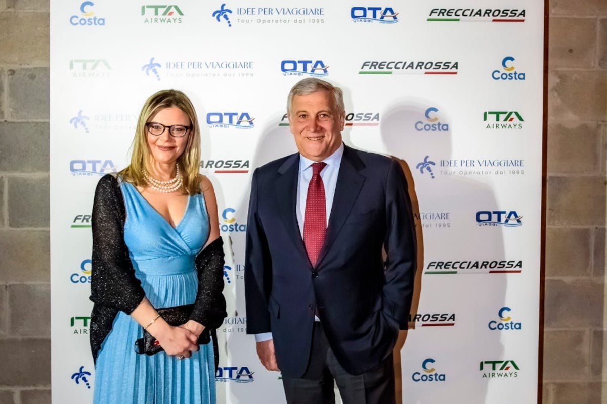 Sessantesimo di Fiavet: Antonio Tajani e Ivana Jelinic Turismo organizzato: “Servono prestiti a lungo termine”