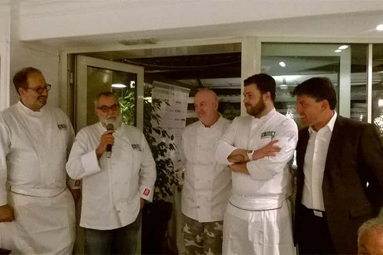 Andrea Fusco, Salvatore Tassa, Massimo Viglietti, Andrea Riva Moscara e Dario Colloi