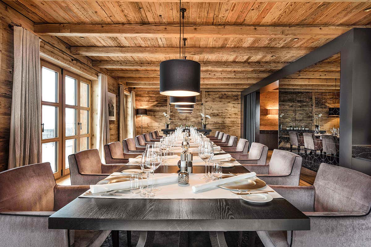 Fine dining Vacanza super lusso sulla neve con maggiordomo? Succede allo Chalet N in Austria