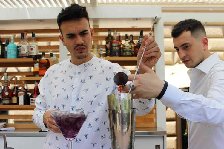 Grande attenzione anche ai cocktail (Fiore, a Roma una Spa alimentare)