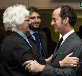 Mariann Fischer Boel e Luca Zaia