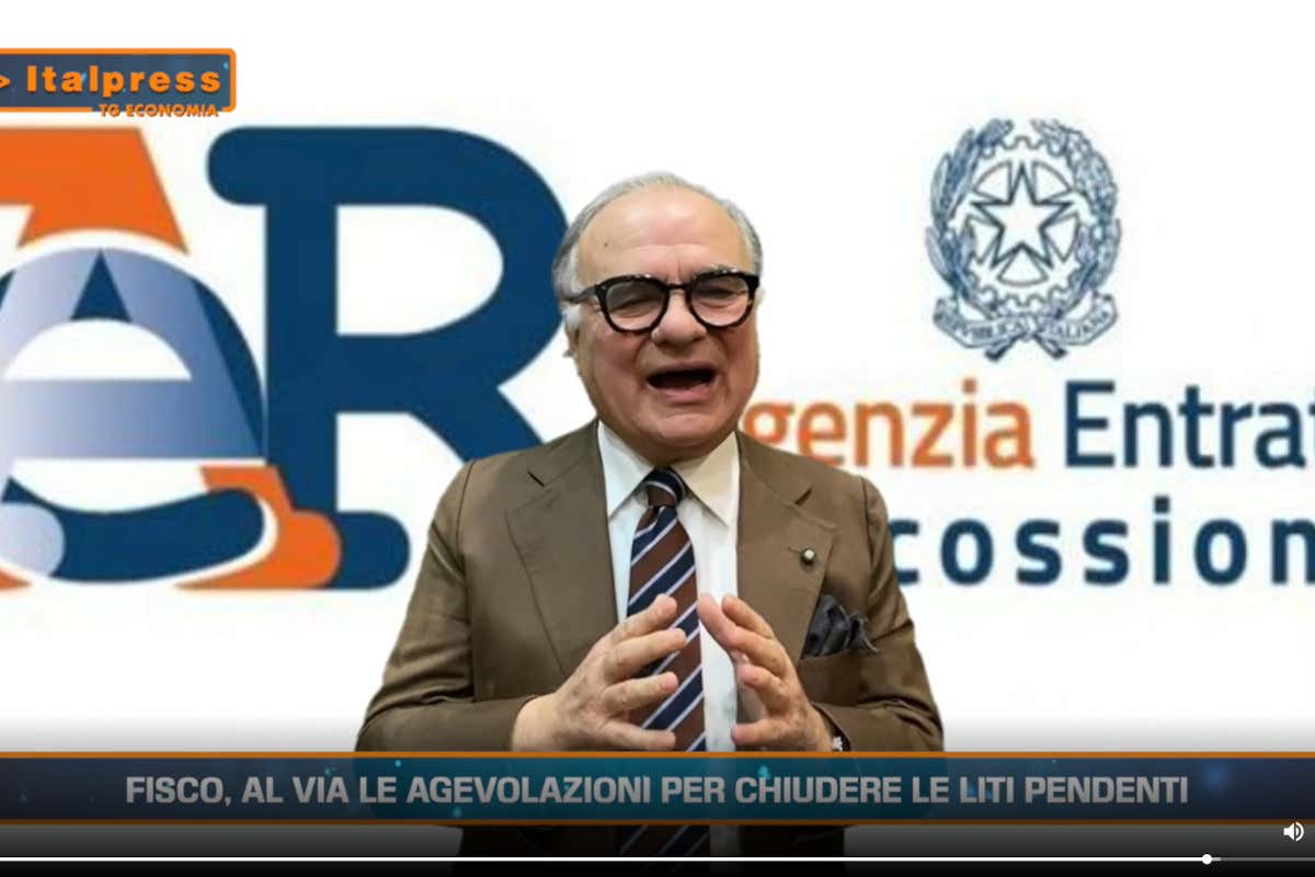 [TG Economia]: Fisco al via le agevolazioni per chiudere le liti pendenti