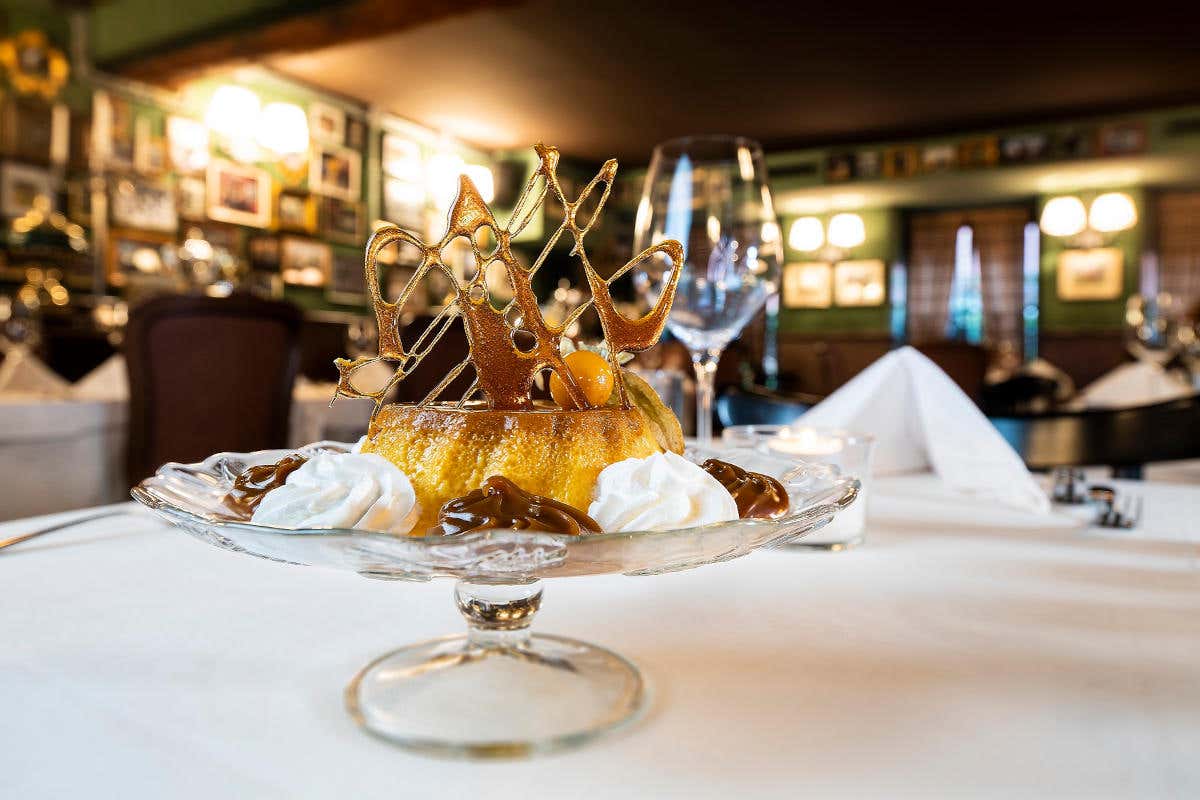 Il Flan casero de Vanilla è tra i dolci di El Porteno 