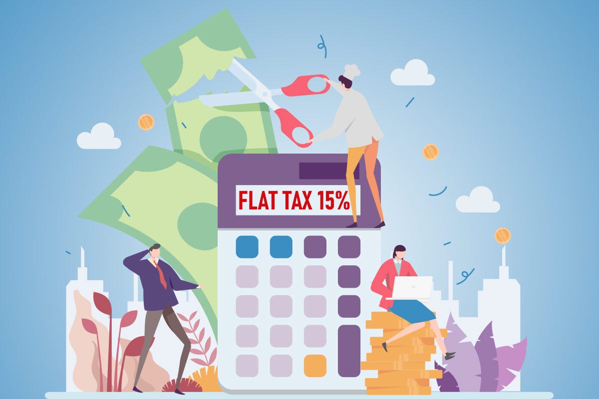 La nuova flat tax al 15% Debutta la nuova flat tax al 15%: cosa cambia per bar e ristoranti