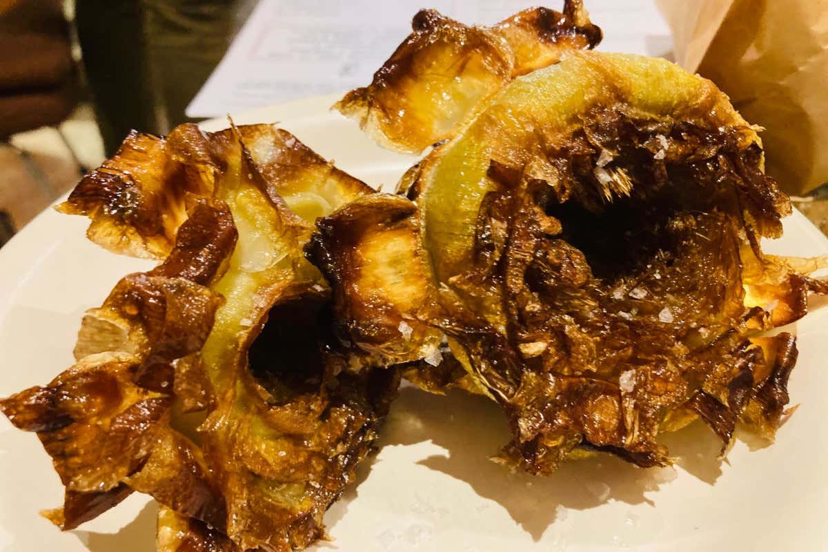 FOC: Carciofi fritti