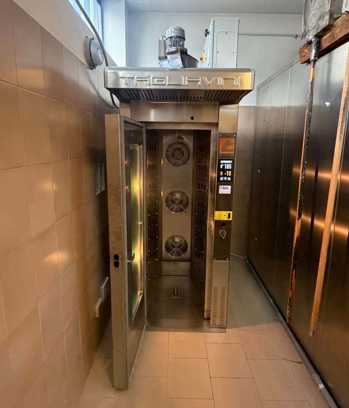 Il forno ventilato Termovent di Tagliavini