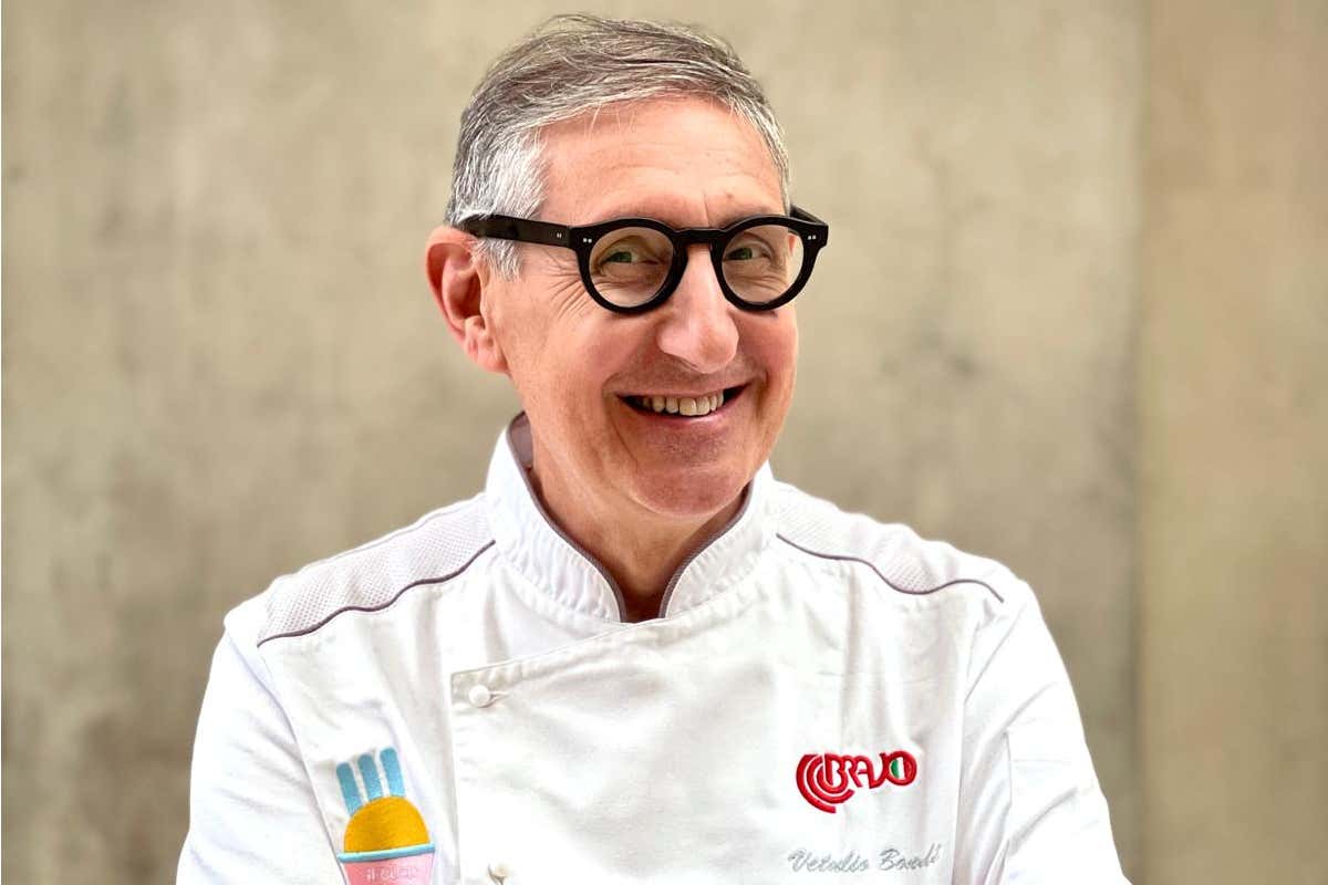 Il maestro gelatiere, e volto televisivo della trasmissione "Il Gelato Perfetto", Vetulio Bondi