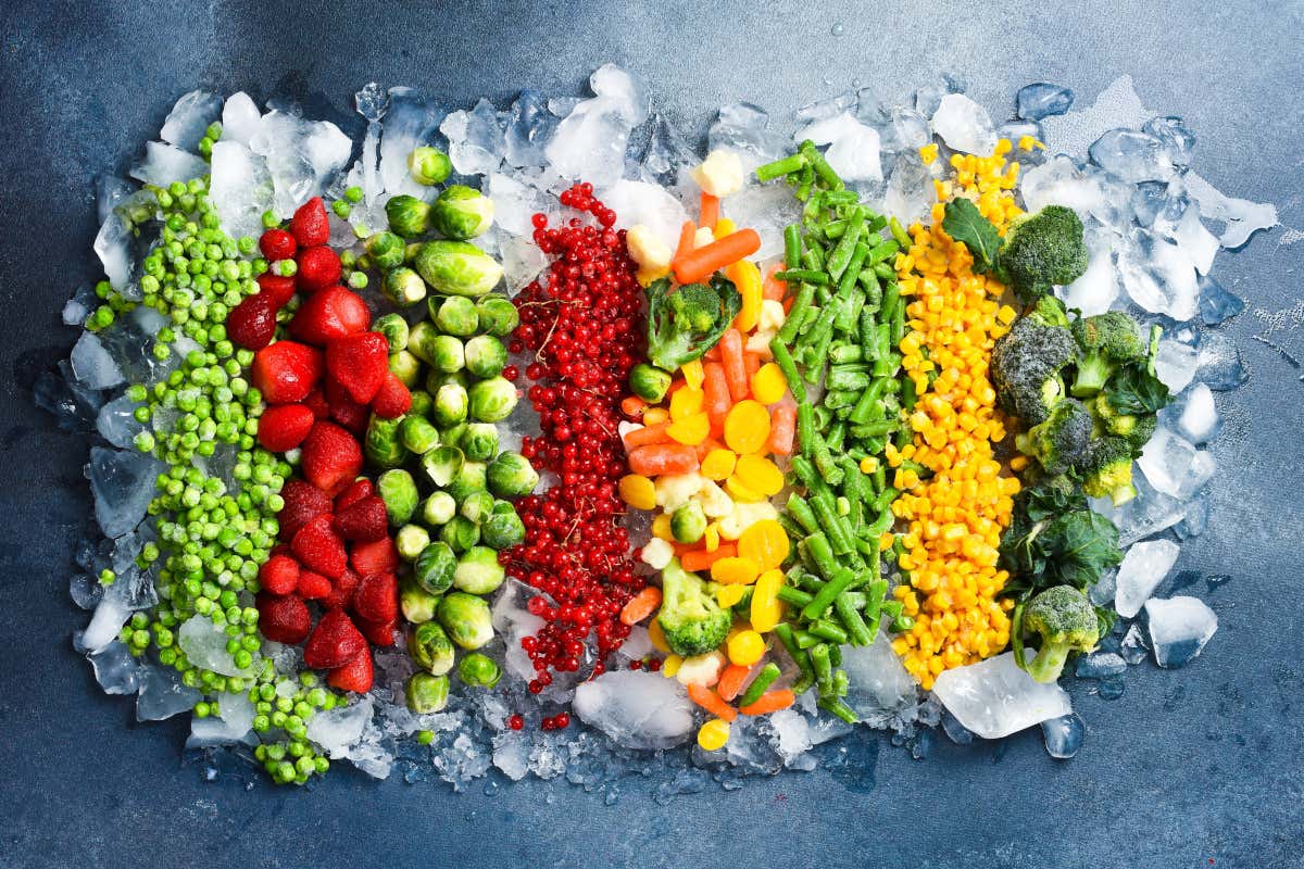 Le verdure rimangono di gran lunga i prodotti più consumati nella categoria dei surgelati