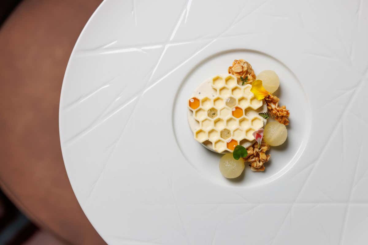 Follis, un piatto che rispecchia la ricerca culinaria di Daniel Celso (foto Andrea Di Lorenzo) 