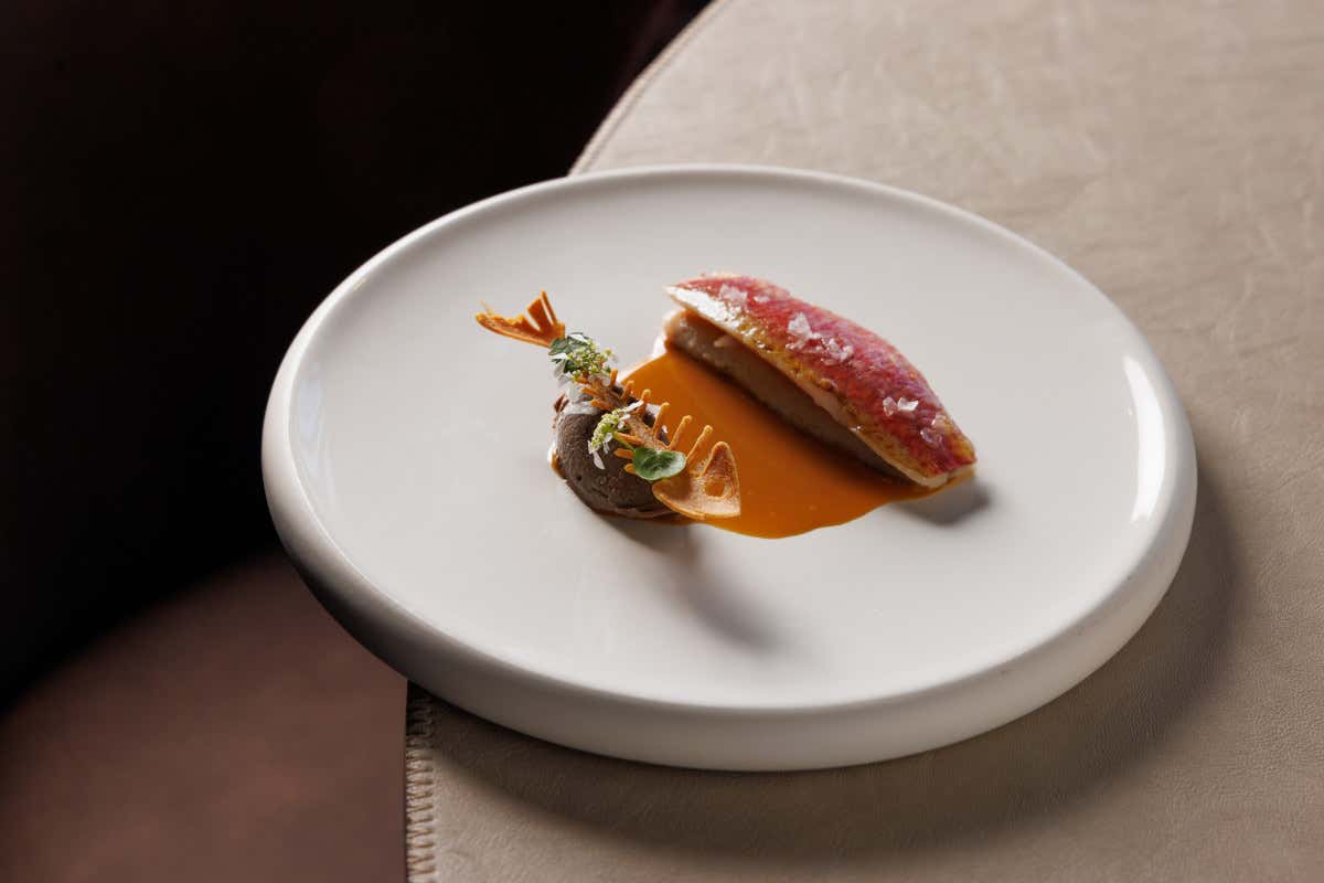 Follis, piatto a base di pesce (foto Andrea Di Lorenzo) 