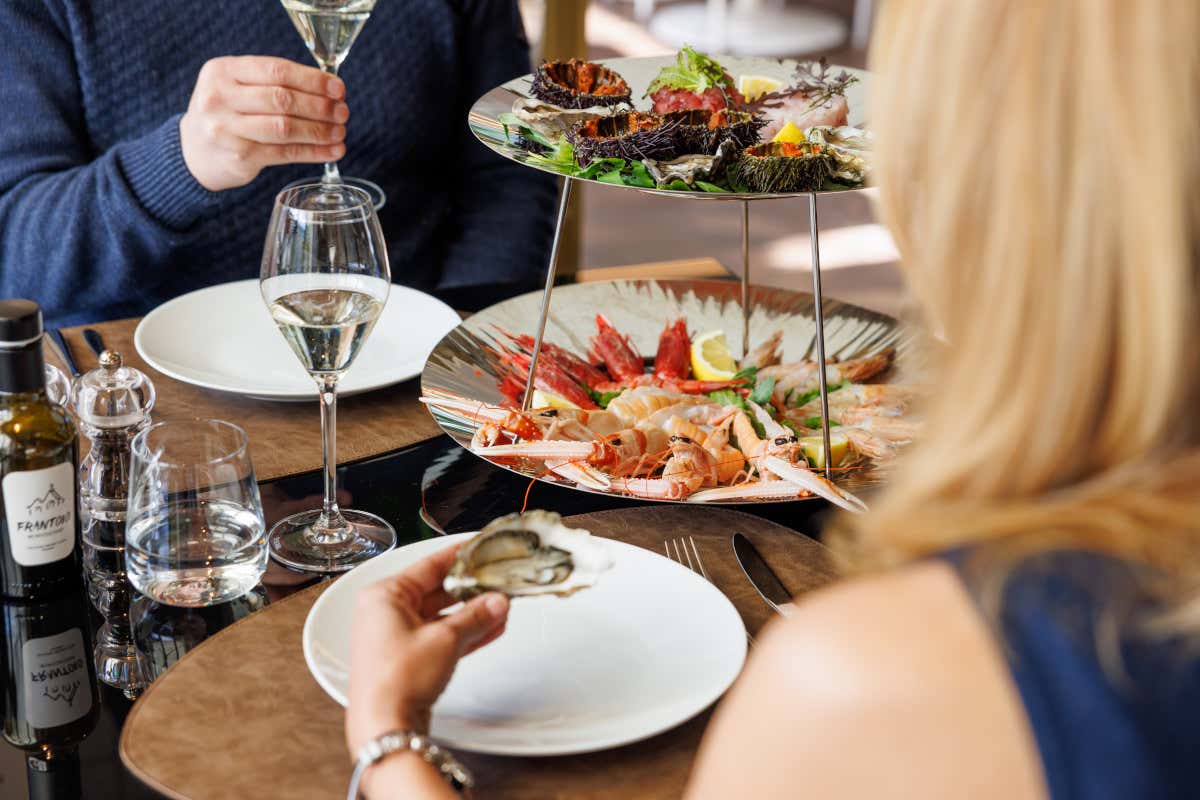 Follis, degustazione di crostacei (foto Andrea di Lorenzo) 