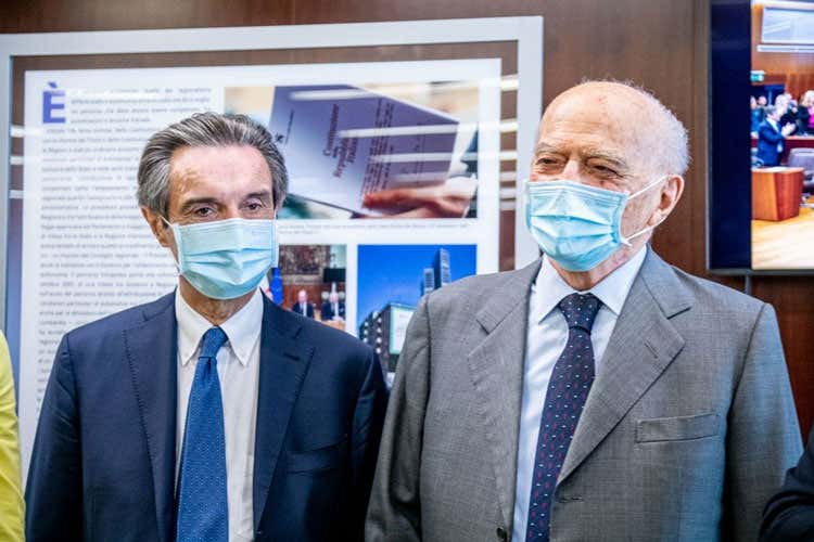 Attilio Fontana e Piero Bassetti - Lombardia, la locomotiva d&rsquo;Italia festeggia i 50 anni della Regione